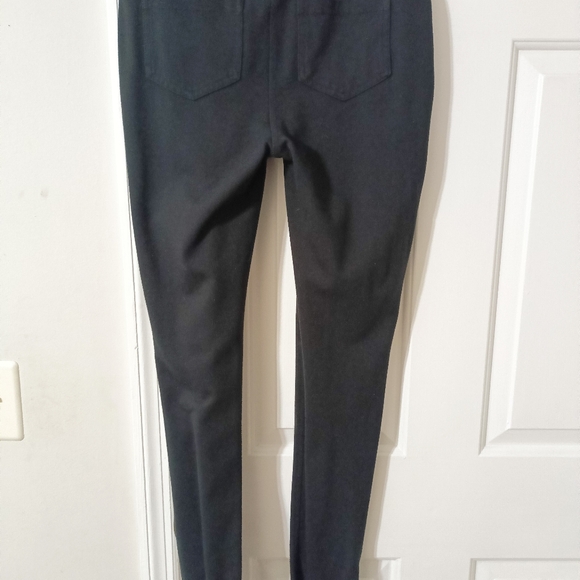 Athleta ponte zipper skinny pants Sz 8 - Picture 7 of 8